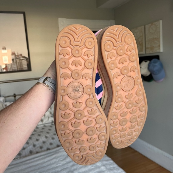 Adidas Gazelle Bold Shoes in Pink Glow - Picture 4 of 5